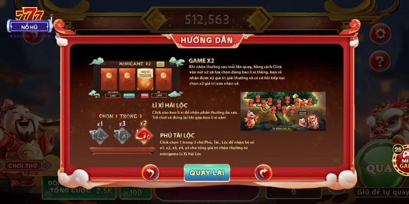 Các tính năng nổi bật trong game Cày Hũ Thần Tài